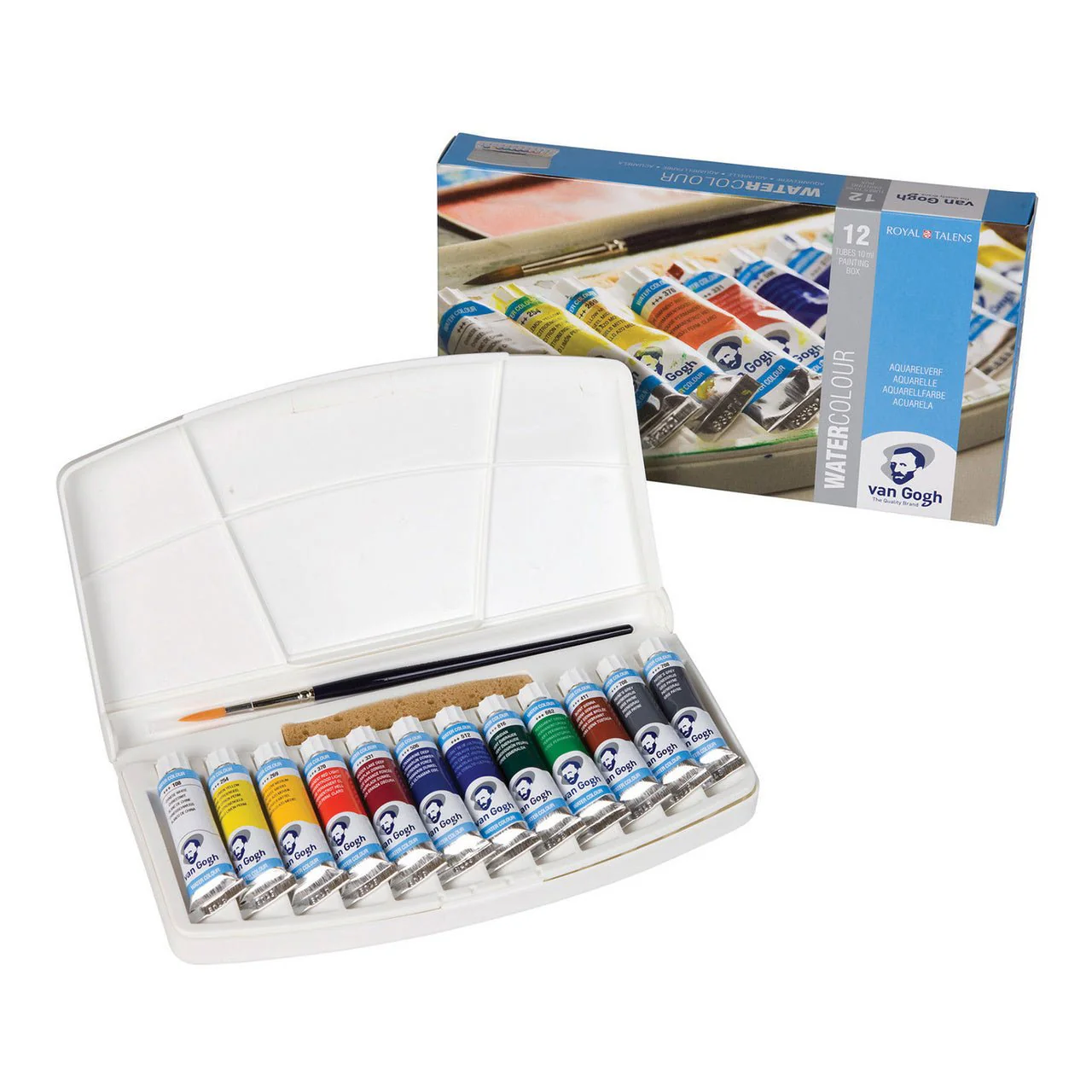 van Gogh Watercolor Palette box set of 12 tubes - Image 2