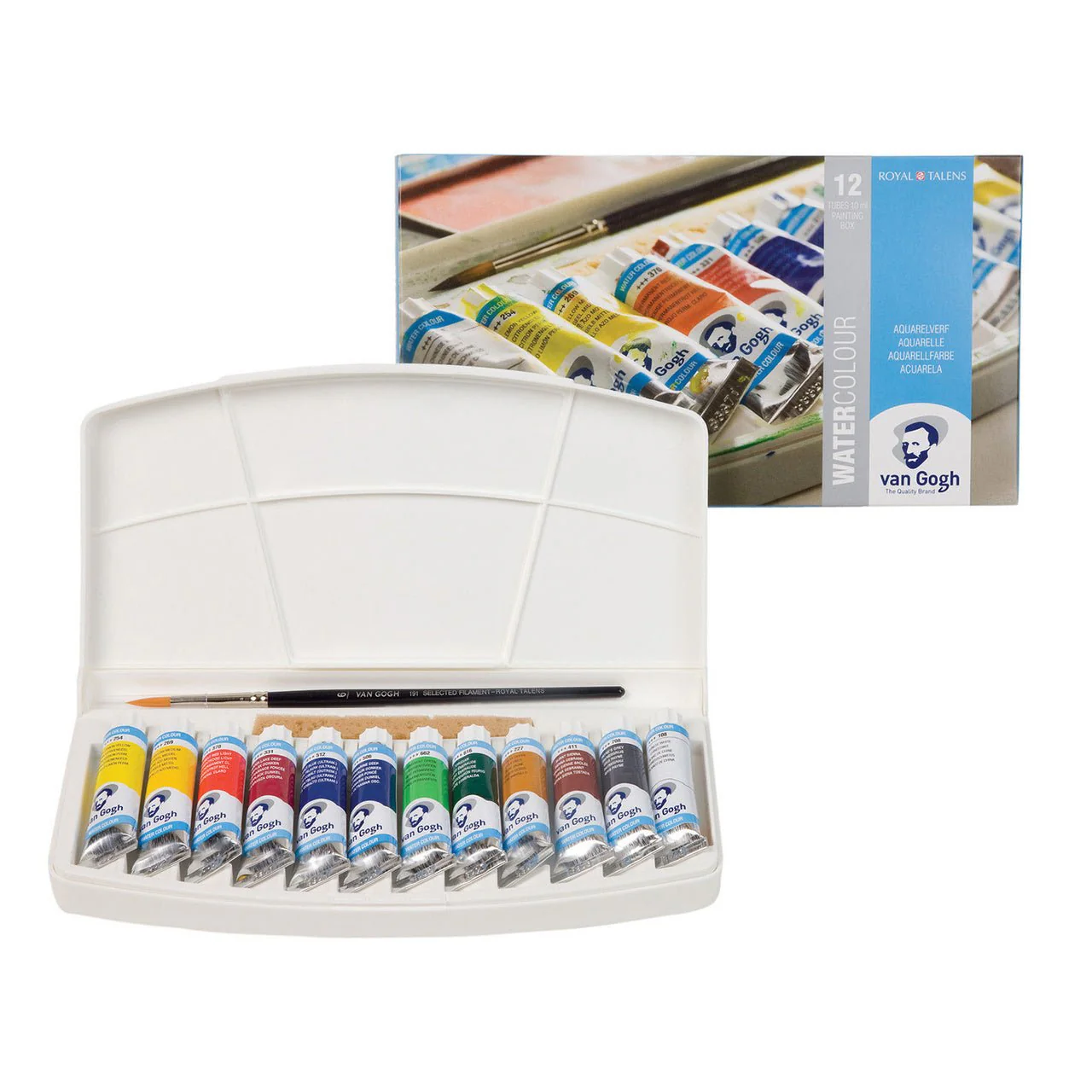 van Gogh Watercolor Palette box set of 12 tubes - Image 3