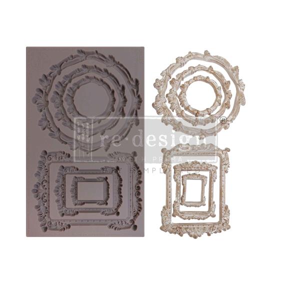 Re-Design Silicone Mold  5 inch X 8 inch X .32 inch- Astrid
