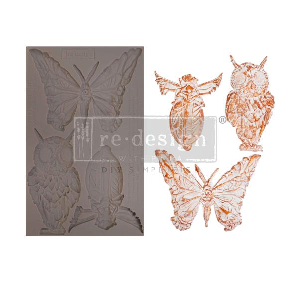 Re-Design Silicone Mold  5 inch X 8 inch X .32 inch- Clio