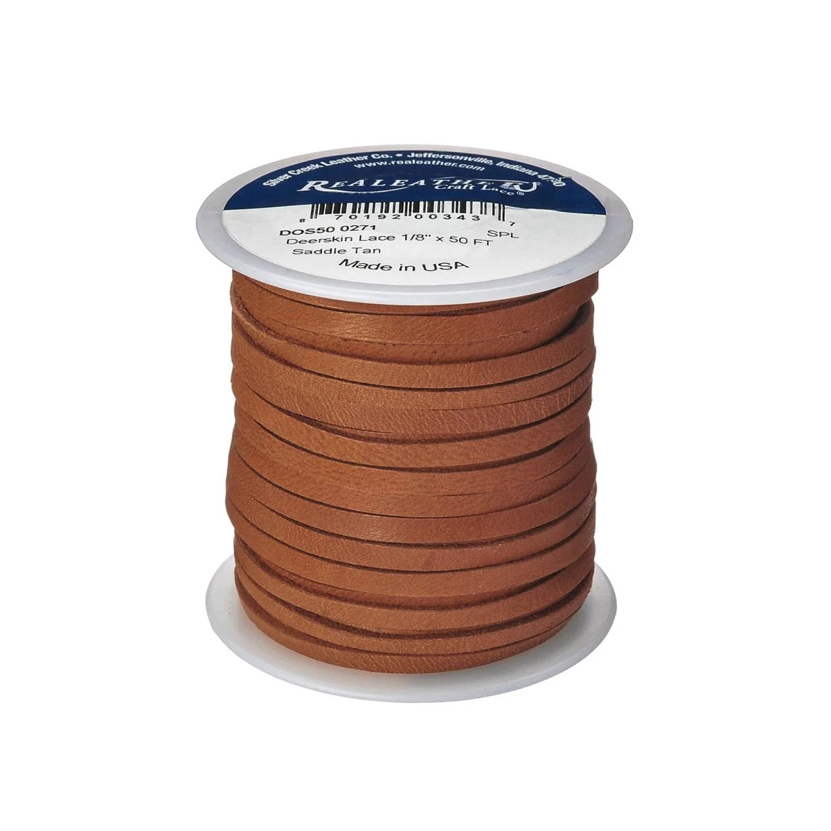 Realeather - 1/8" Deerskin Lace, 50 ft - Gold - Image 4
