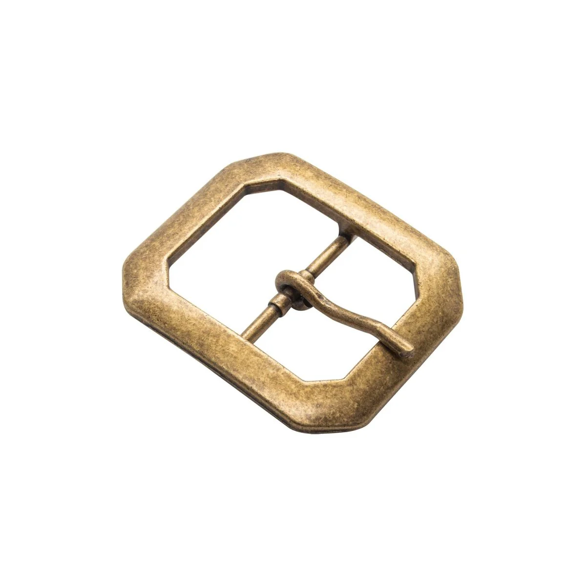 Realeather - Belt Buckle, Clipped Corner - Nickle - Image 5