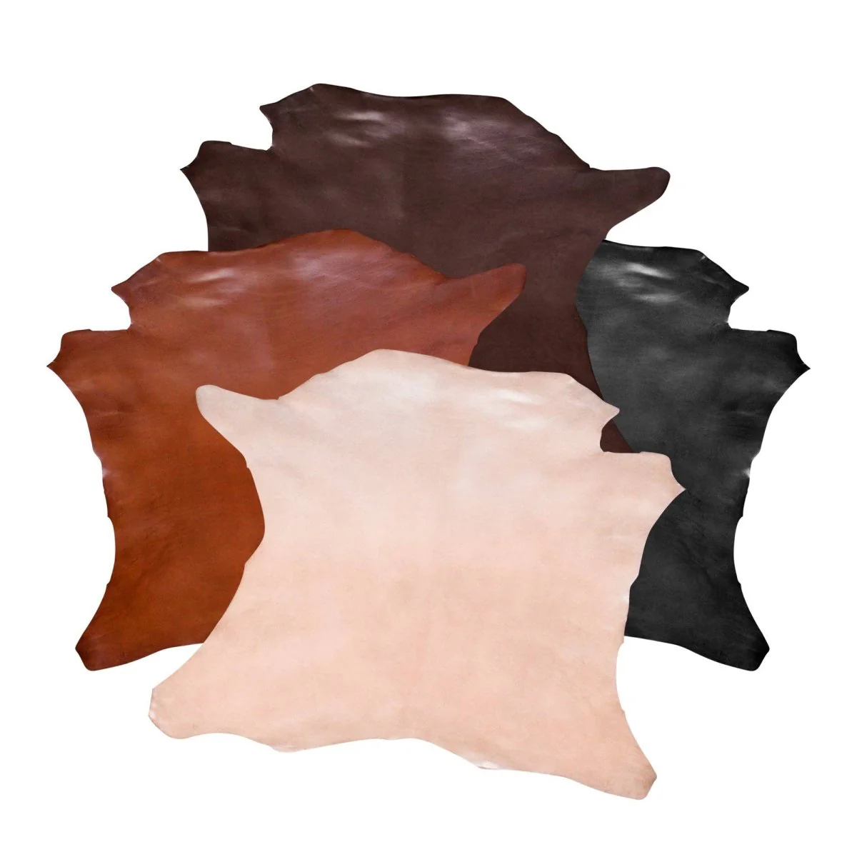 Realeather - Calf Leather Side - Saddle Tan / 2-3 oz. - Image 2