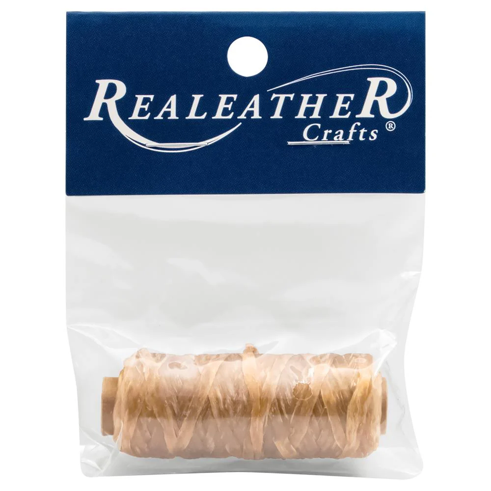 Realeather Crafts Artificial Sinew - 20 yards - Natural