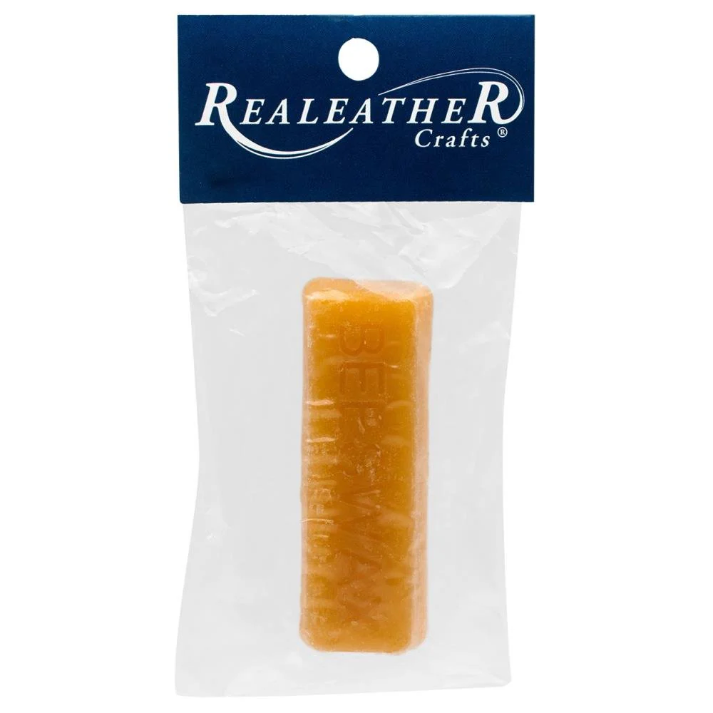Realeather Crafts Beeswax 1 oz