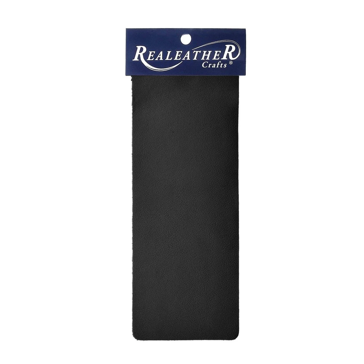 Realeather - Deertan Leather Trim, 9" x 3" - Black - Image 2