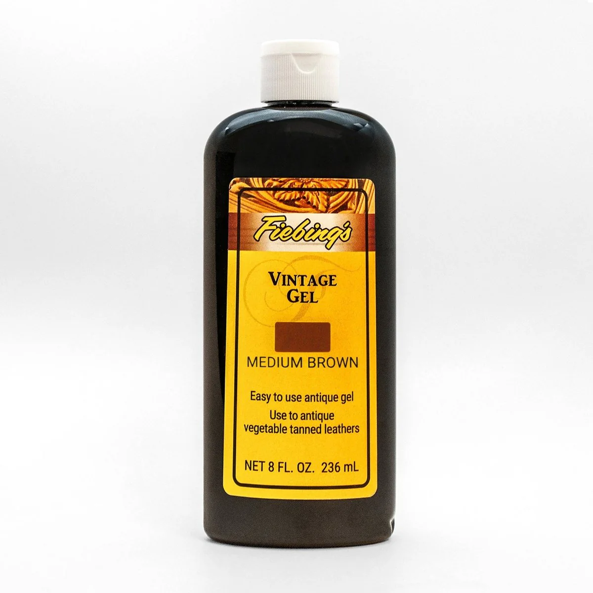 Realeather - Fiebings Vintage Gel - Antique Brown / 8 oz.