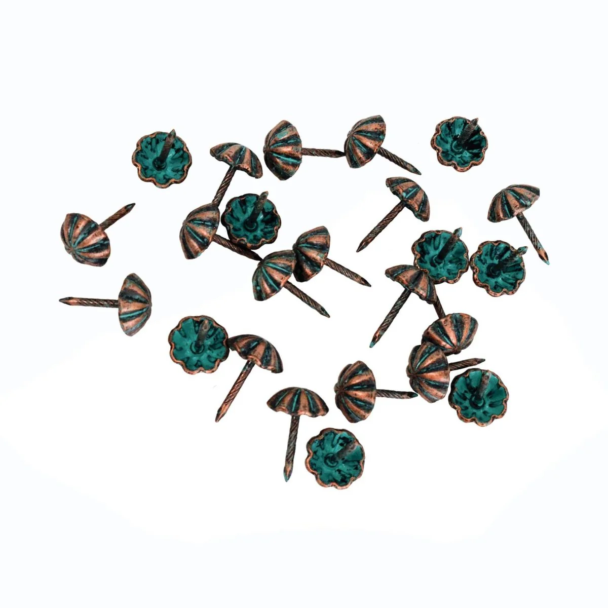 Realeather - Furniture Tacks, 48pk - Antique Brass - Image 7