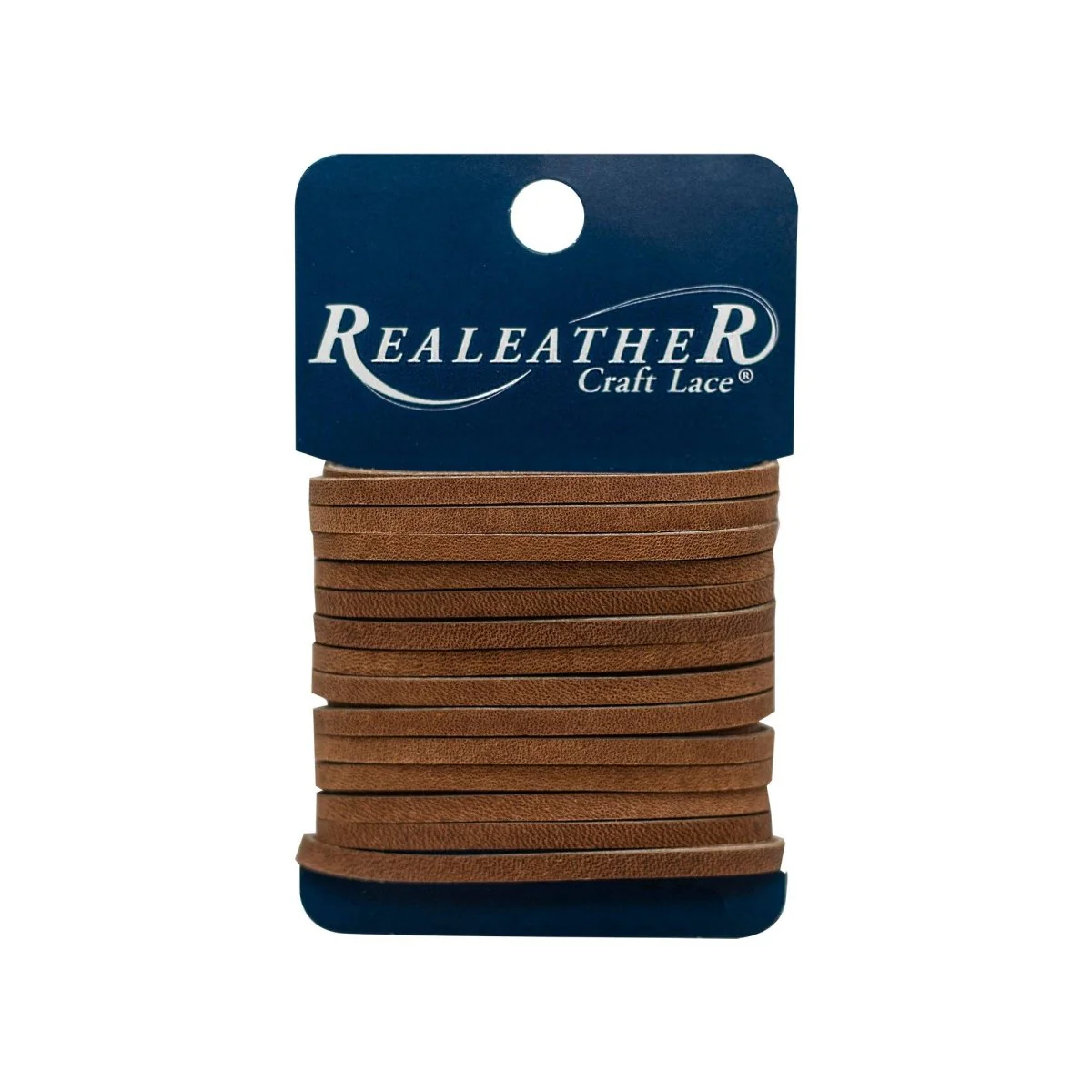 Realeather - Latigo Lace Card, 1/8" x 4 yds - Toffee