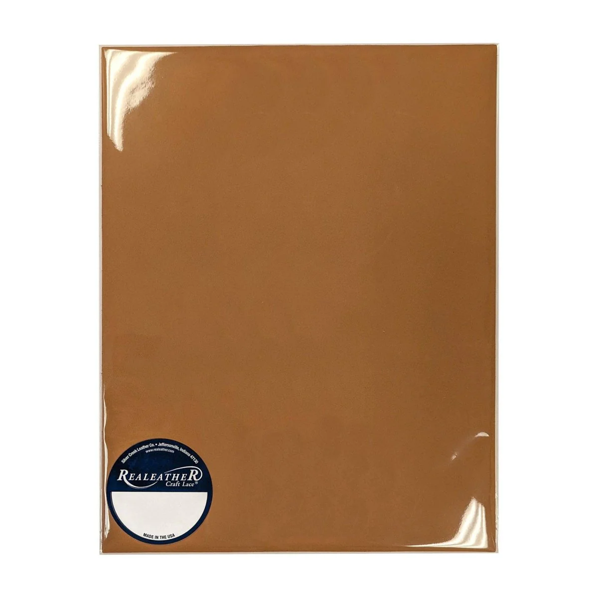 Realeather - Leather, 11" x 14" Trim - Terracotta - Image 2
