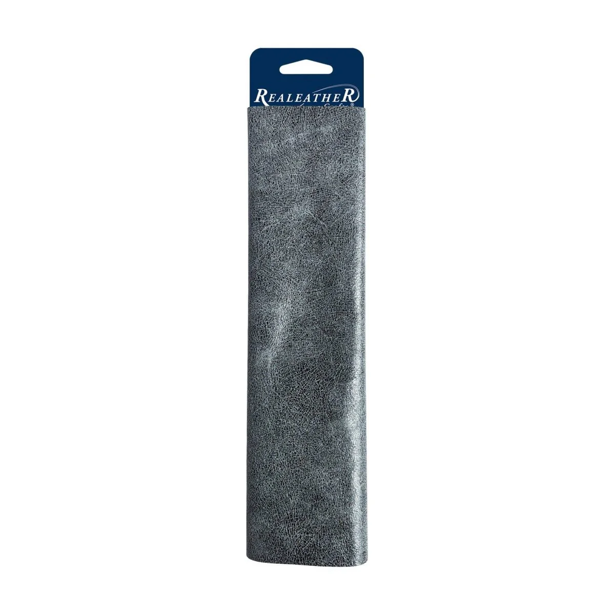 Realeather - Leather Trim Piece, 8.5" x 11", Bomber - Denim Blue