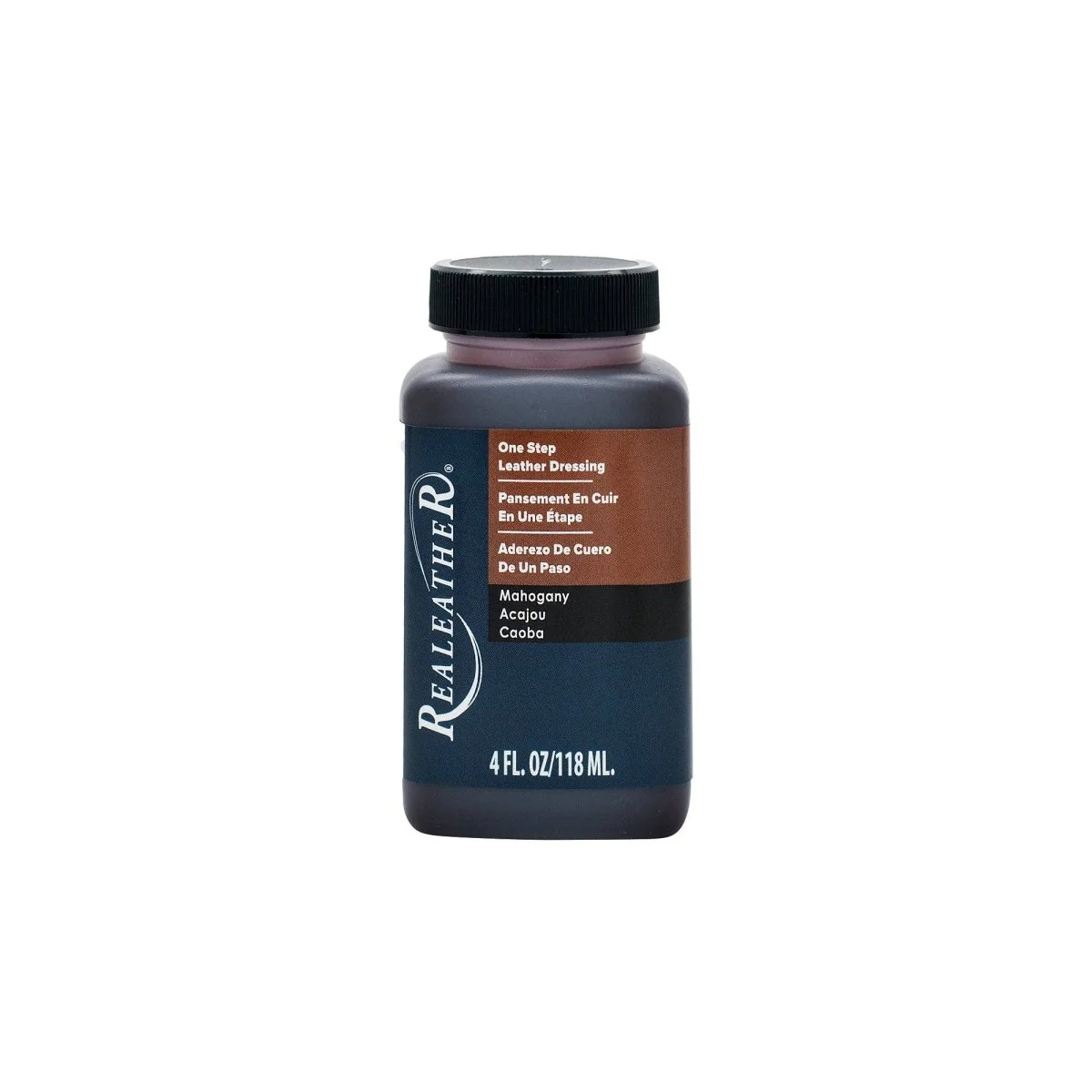 Realeather - One Step Leather Dressing - Dark Brown / 4 oz. - Image 2
