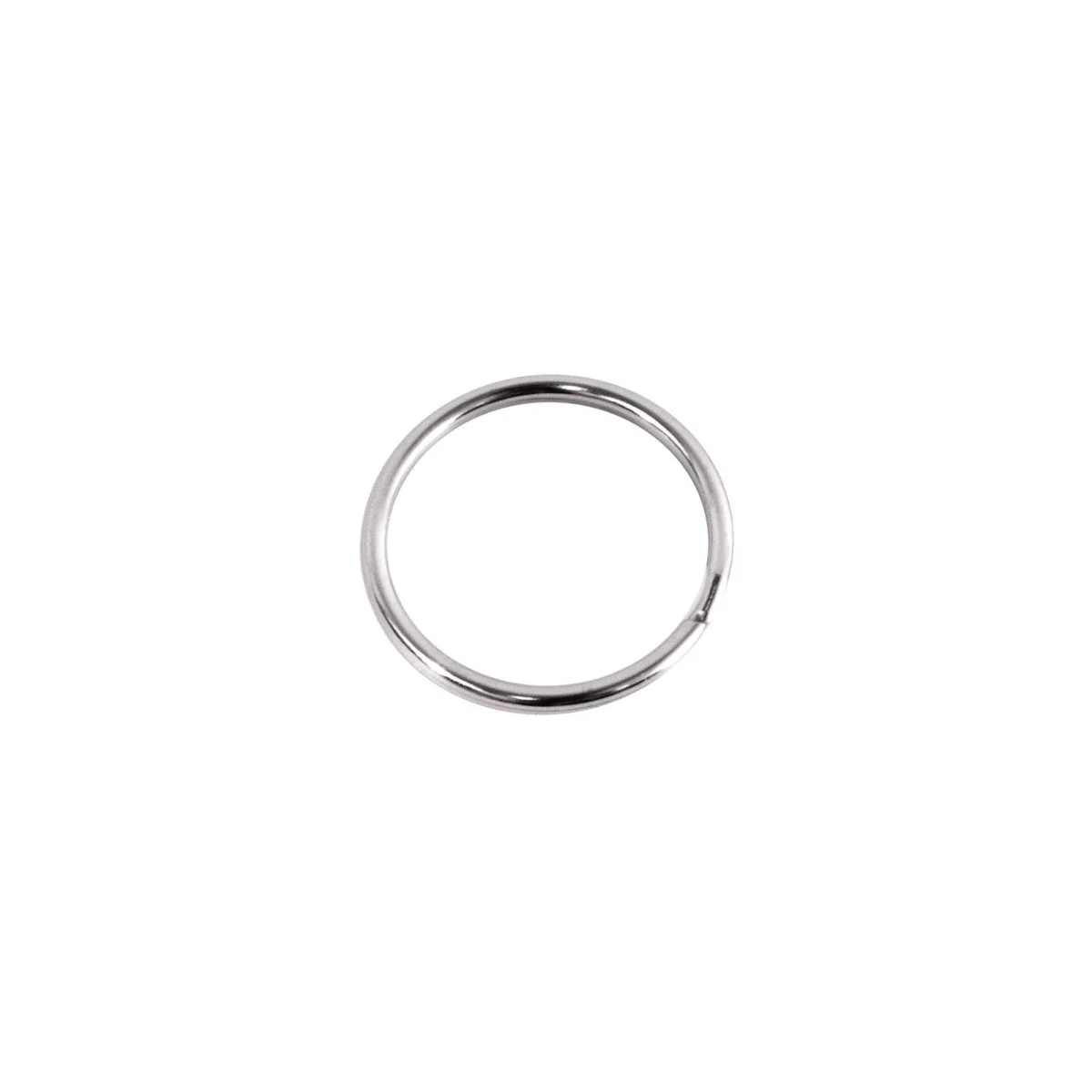 Realeather - Split Key Rings, 1.25", 10pk - Nickel - Image 3