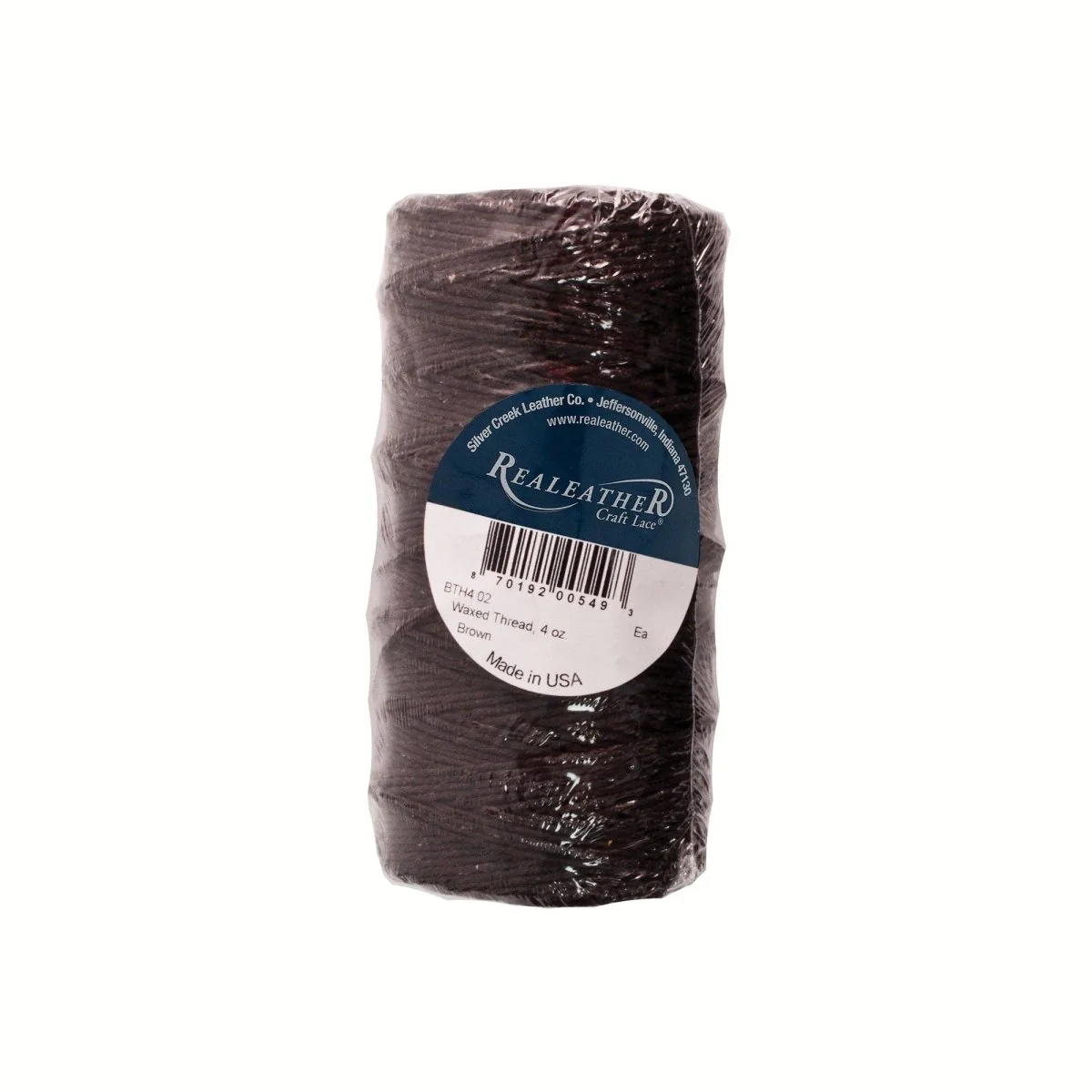 Realeather - Waxed Thread, 4 oz - White - Image 3