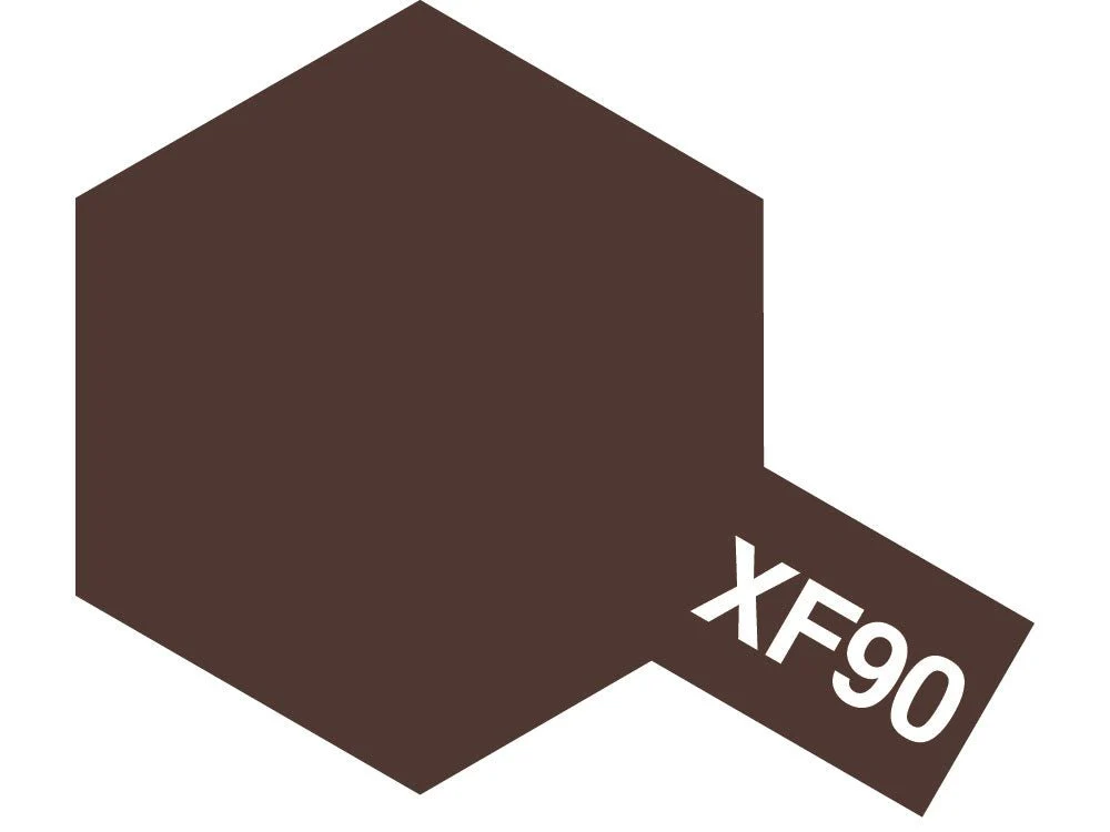 Tamiya Mini Acrylic 10 ml XF-90 Red Brown 2 Matte Finish - Image 2
