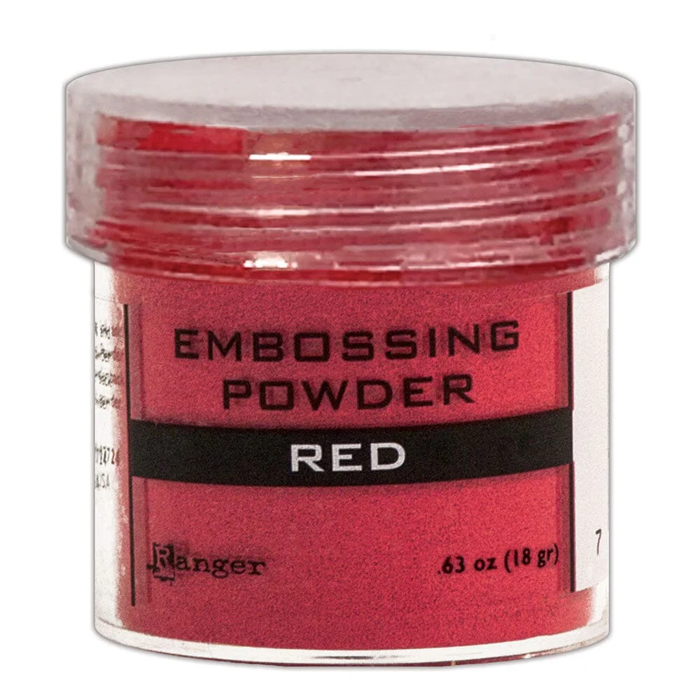 Ranger Embossing Powder 0.63 oz (18 gram) Red