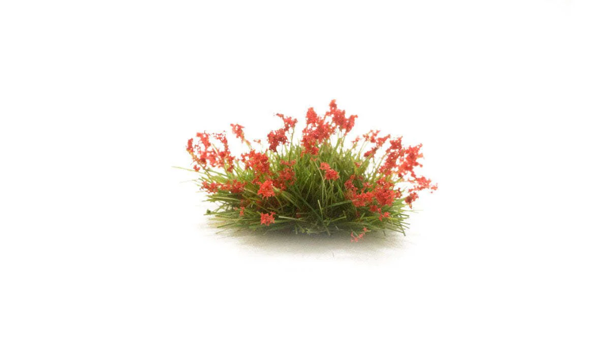 All Game Terrain - Peel 'n' Plant Tufts -  Red Flowers - Image 2