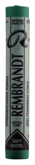 Rembrandt Artists Pastel Permanent Green Deep 619.5