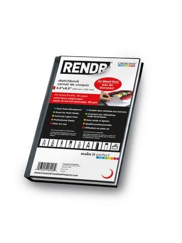 RENDR Hardcover Sketchbook 5.5x8.5 inch