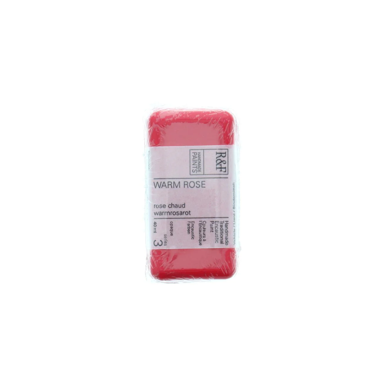 R&F Encaustic Cake - Warm Rose 40ml