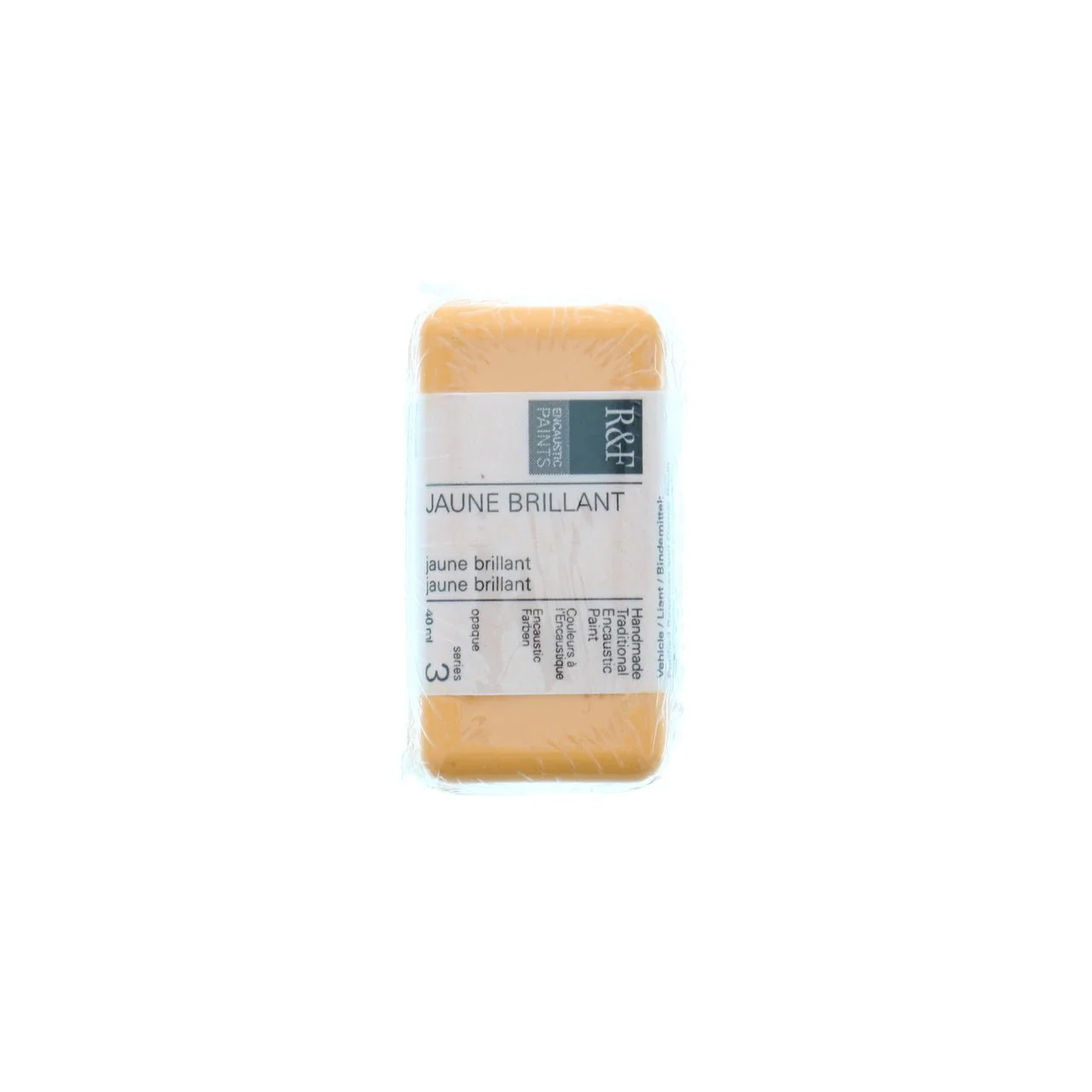 R&F Encaustic Cake - Jaune Brilliant 40ml