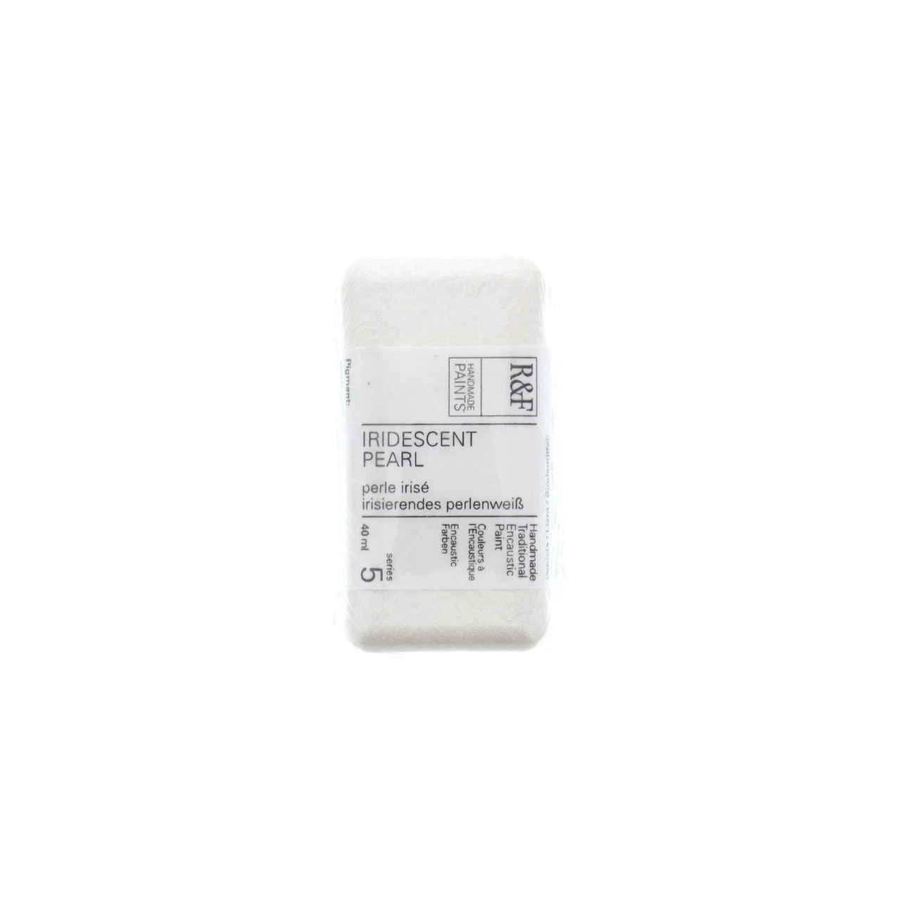 R&F Encaustic Cake - Iridescent Pearl  40ml