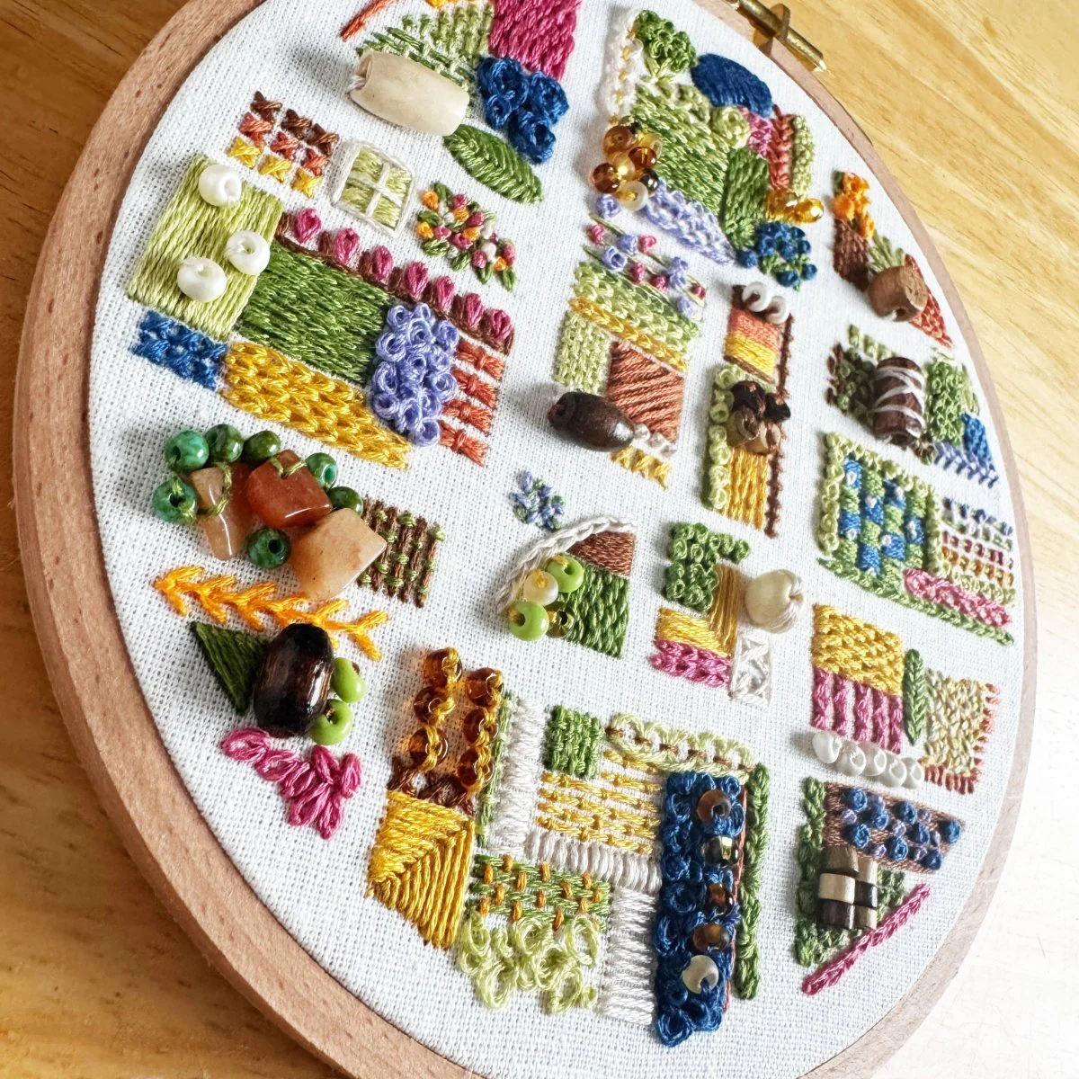 Rosanna Diggs Embroidery - August in the Garden - Advanced Embroidery Kit - Image 13