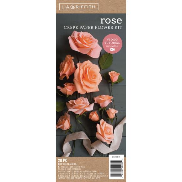 Roses - Lia Griffith Flower Crepe Kit