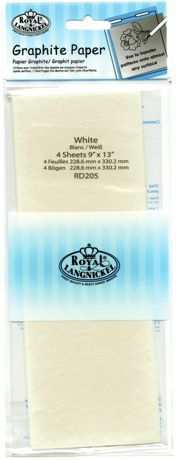 Royal & Langnickel White Transfer Paper - 9"X13" 4 Pack