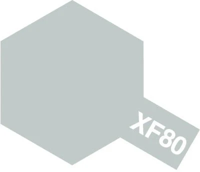 Tamiya Mini Acrylic 10 ml XF-80 Royal Light Gray Matte Finish - Image 2