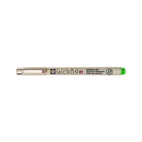 Sakura Micron 01 Pen 0.25MM - Fresh Green