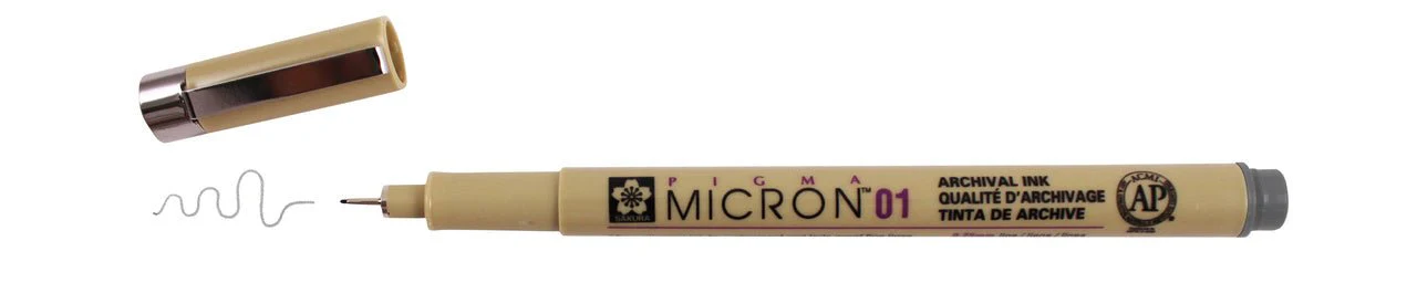 Sakura Pigma Micron Pen 01 (.25mm) Cool Gray
