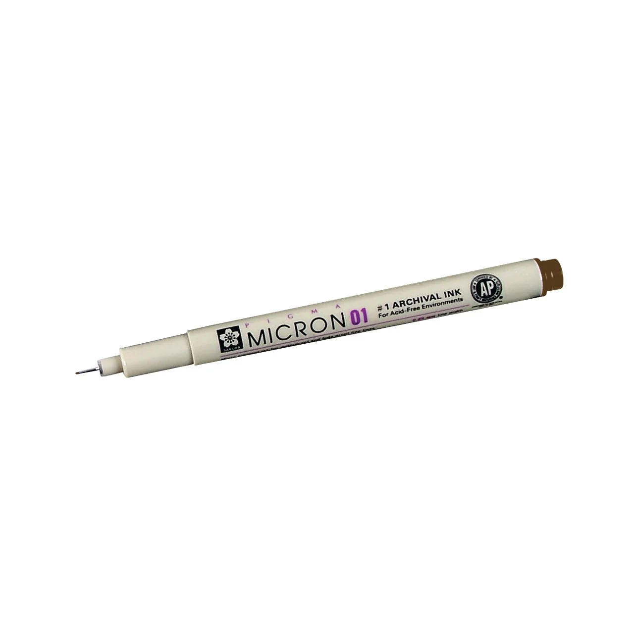 Sakura Pigma Micron Pen 01 (.25mm) Sepia