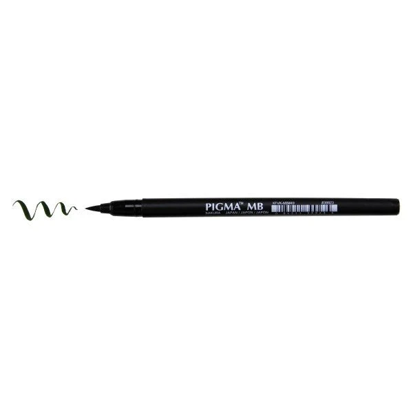 Sakura Pigma Professional Brush Pen, Medium, Black