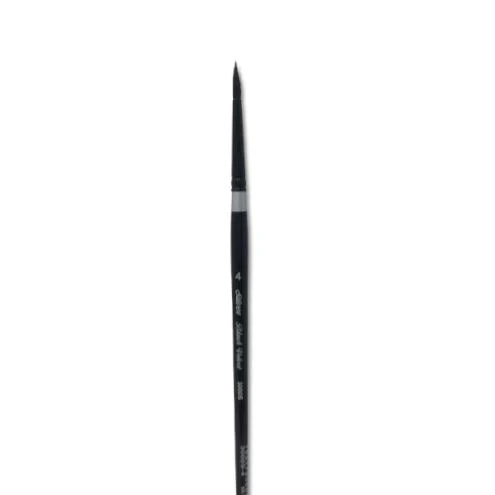 Black Velvet Watercolor Brush - Round #4