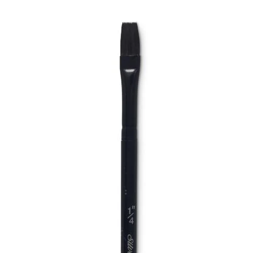 Black Velvet Watercolor Brush - Square Wash   1/4 inch