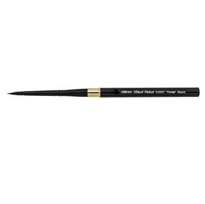Black Velvet Voyage Travel Watercolor Brush - Round 2