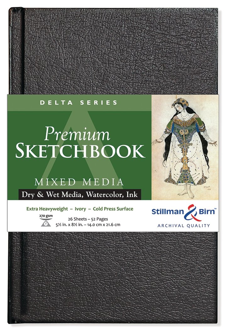 Stillman & Birn Delta Hardbound Sketchbook  5.5x8.5 inch
