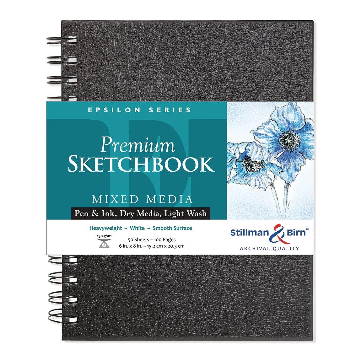 Stillman & Birn Epsilon Wirebound Sketchbook 6x8 inch