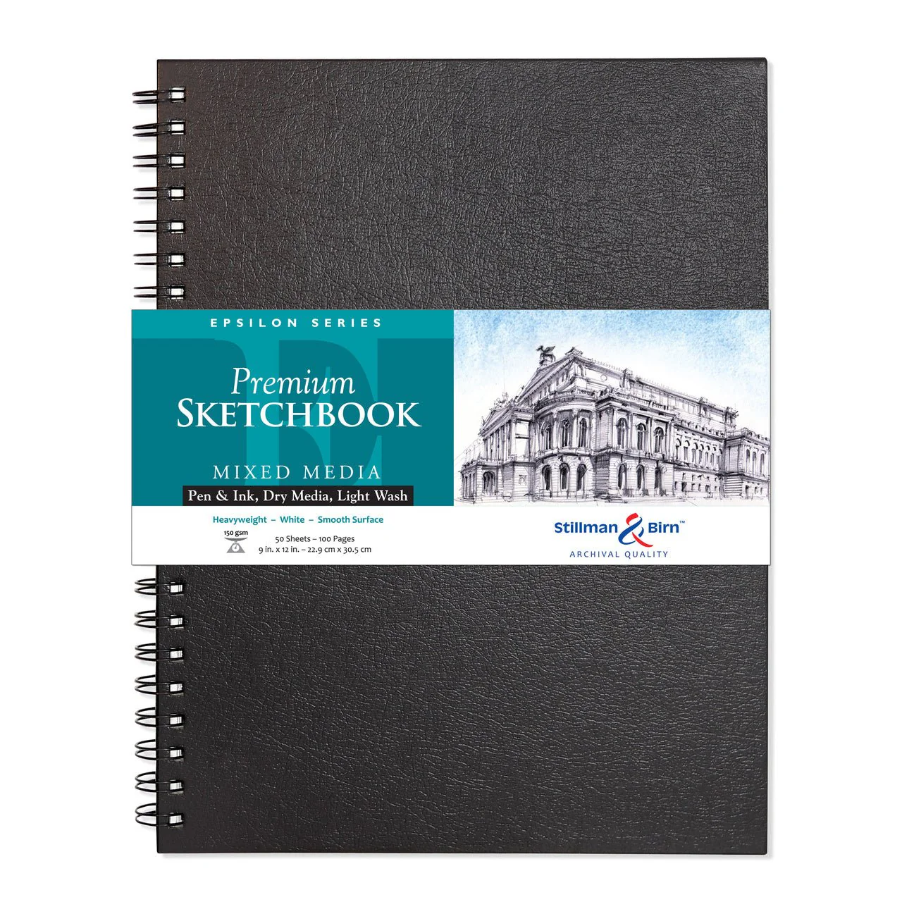 Stillman & Birn Epsilon Wirebound Sketchbook 9x12 inch