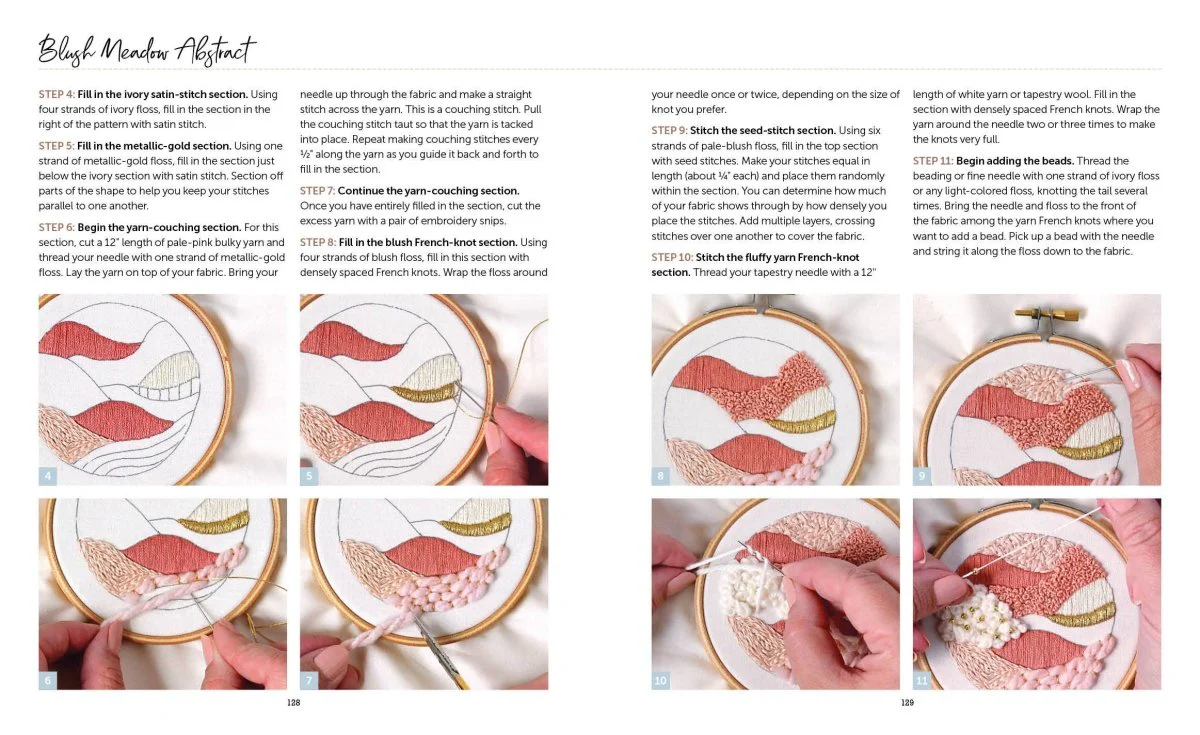Schiffer Publishing - Cozy Stitches: 12 Calm & Creative Embroidery Projects - Image 6