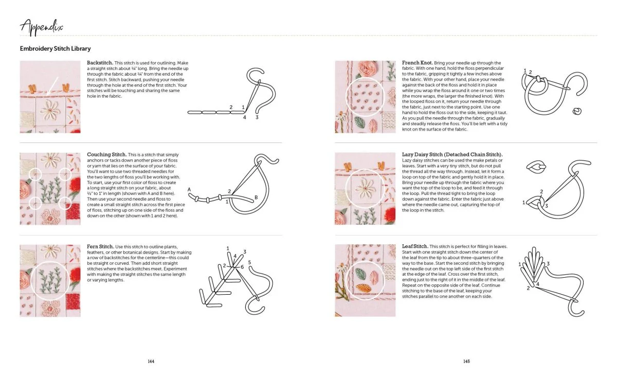 Schiffer Publishing - Cozy Stitches: 12 Calm & Creative Embroidery Projects - Image 7