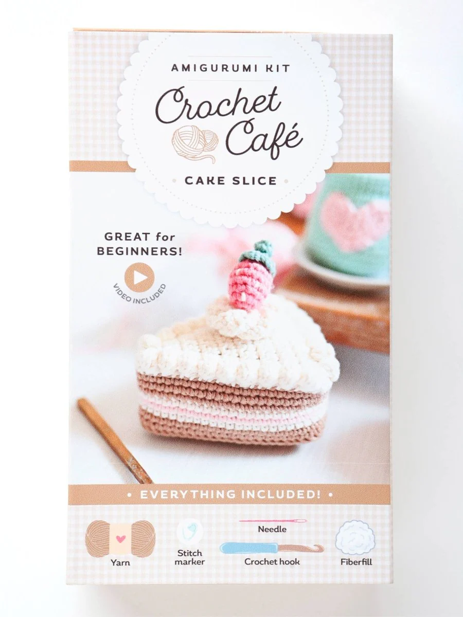 Schiffer Publishing - Crochet Café Amigurumi Kit Cake Slice - Image 5