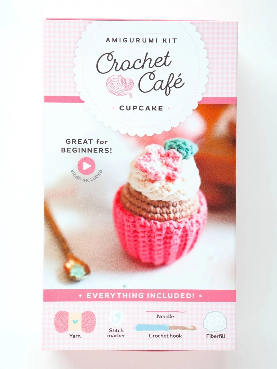 Schiffer Publishing - Crochet Café Amigurumi Kit Cupcake - Image 5