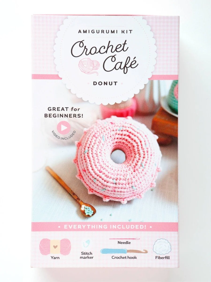 Schiffer Publishing - Crochet Café Amigurumi Kit Donut - Image 5