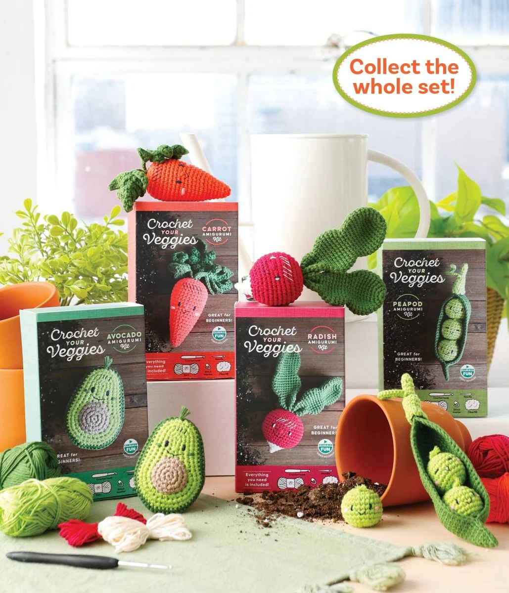 Crochet Your Veggies Amigurumi Kit Carrot - Image 3