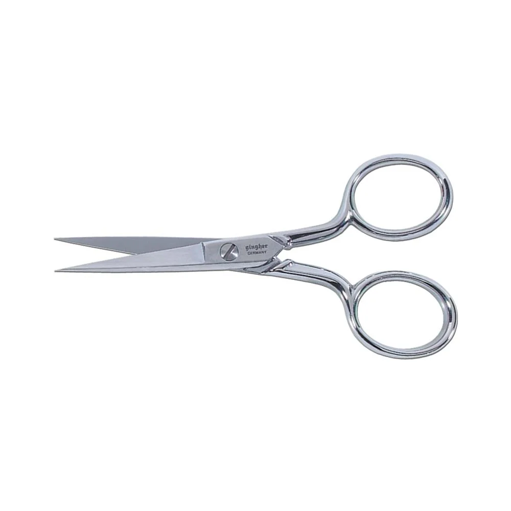 Gingher Embroidery Scissors 4" with Leather Sheath - Image 2