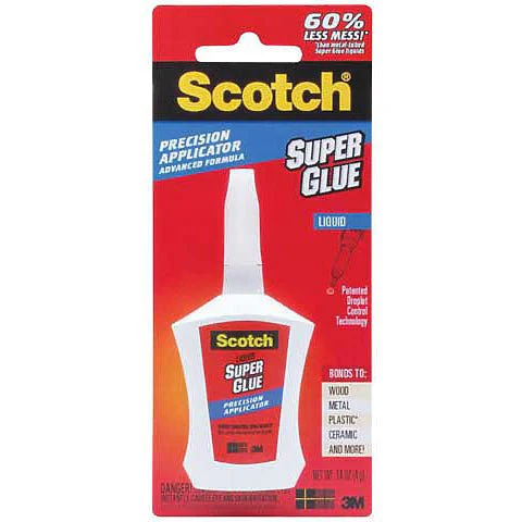 Scotch Super Glue Liquid in Precision Applicator (4 gram)