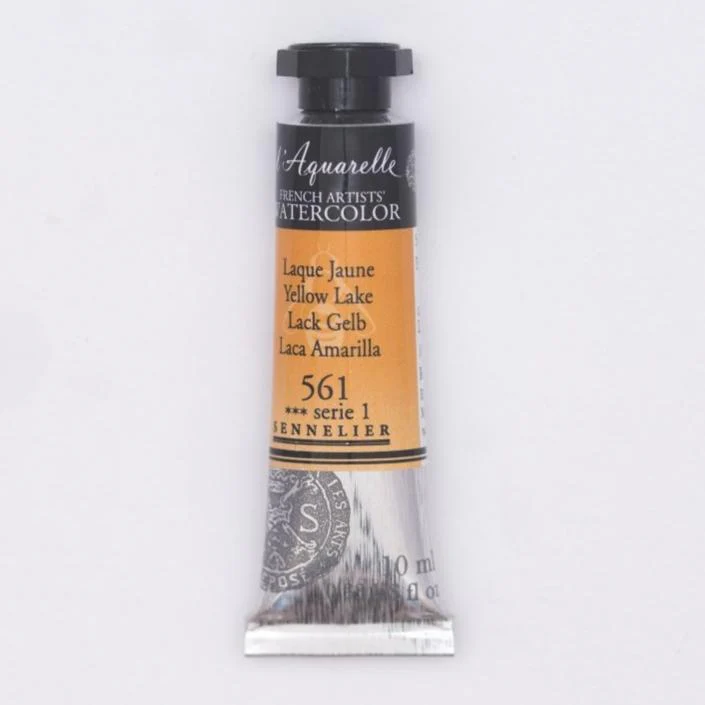 Sennelier French Artists Watercolor - 10ml Tube - 561 Yellow Lake