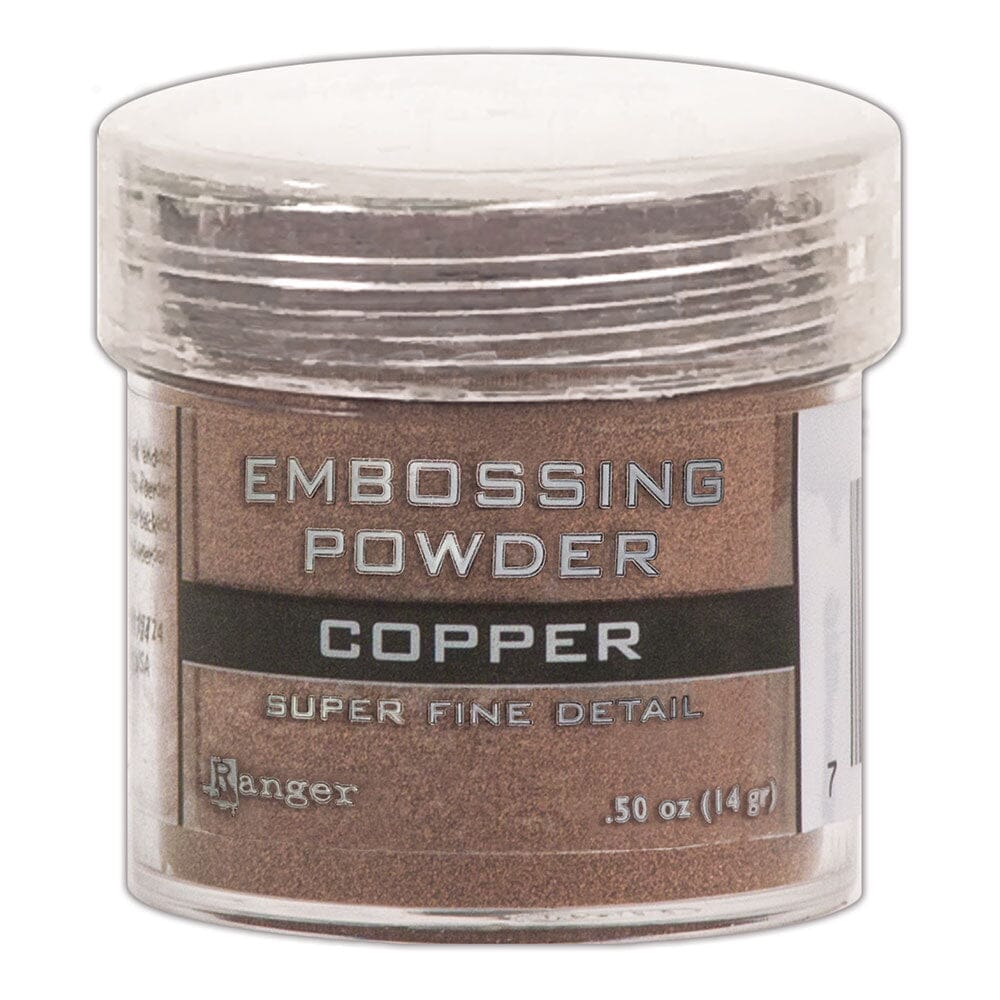 Ranger Embossing Powder 0.5 oz (14 gram) Super Fine Detail Copper